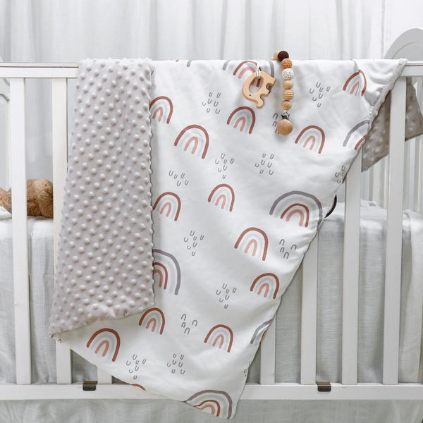 Baby Autumn and Winter Blanket Newborn Baby Beanie Quilt Wholesale Baby Blankets