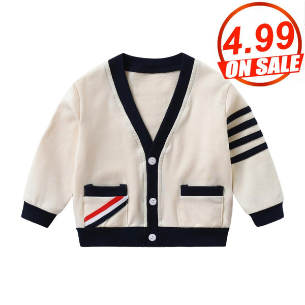 No Profit On Sale Newborn baby spring and autumn thin cotton cardigan jacket Baby Wholesale Clothes