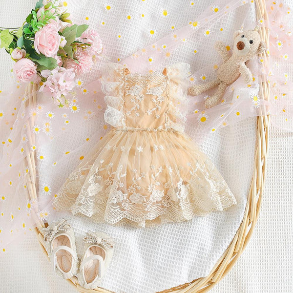 Summer Baby lace Princess Dress Romper Baby Wholesale Clothes