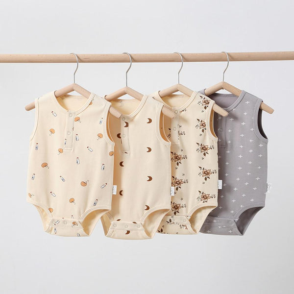 Summer baby short sleeve vest  pure cotton breathable romper Baby Wholesale Clothes