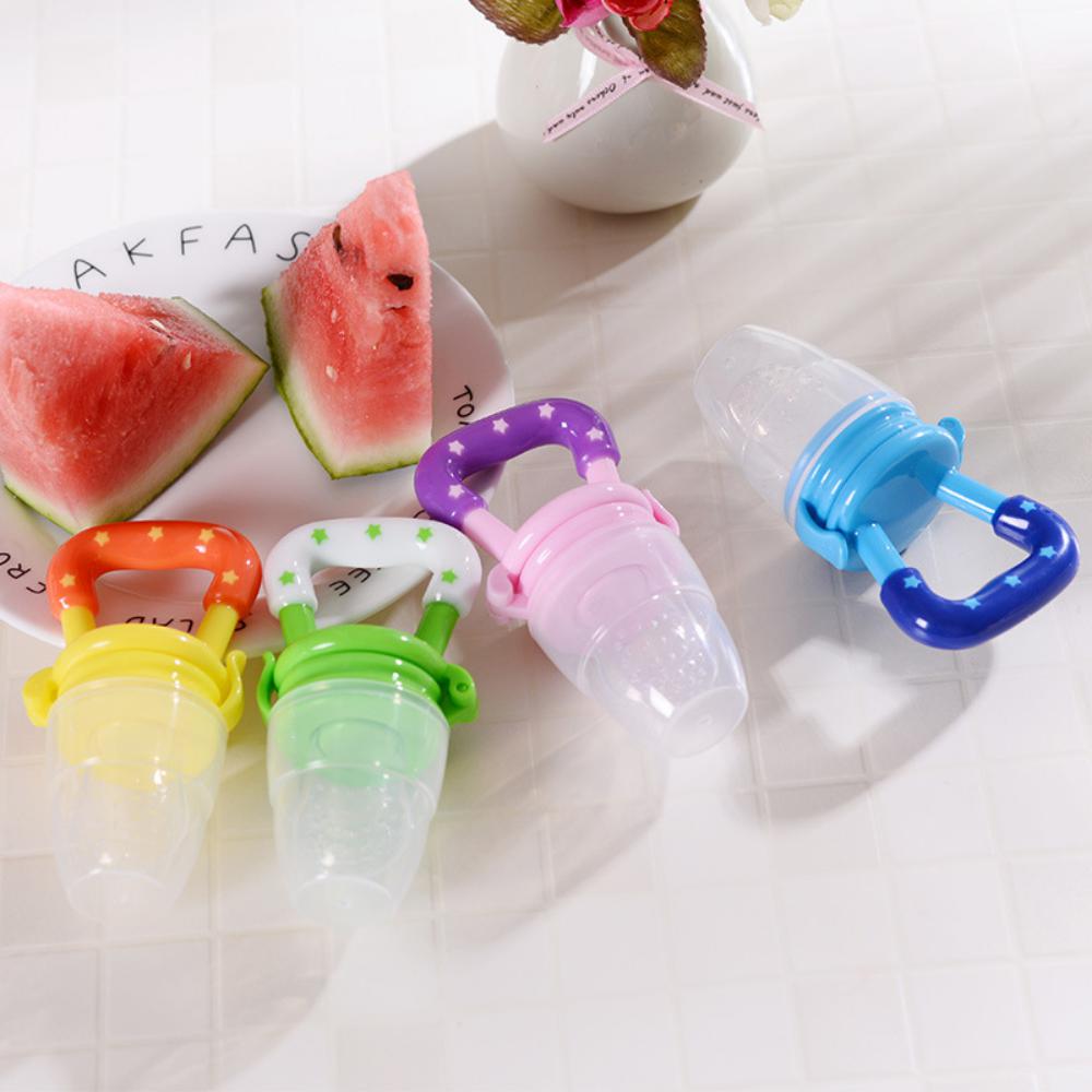 5PCS Fruit Supplement Tableware Silicone Soother For Babys Star Cartoon Baby Accessories Wholesale