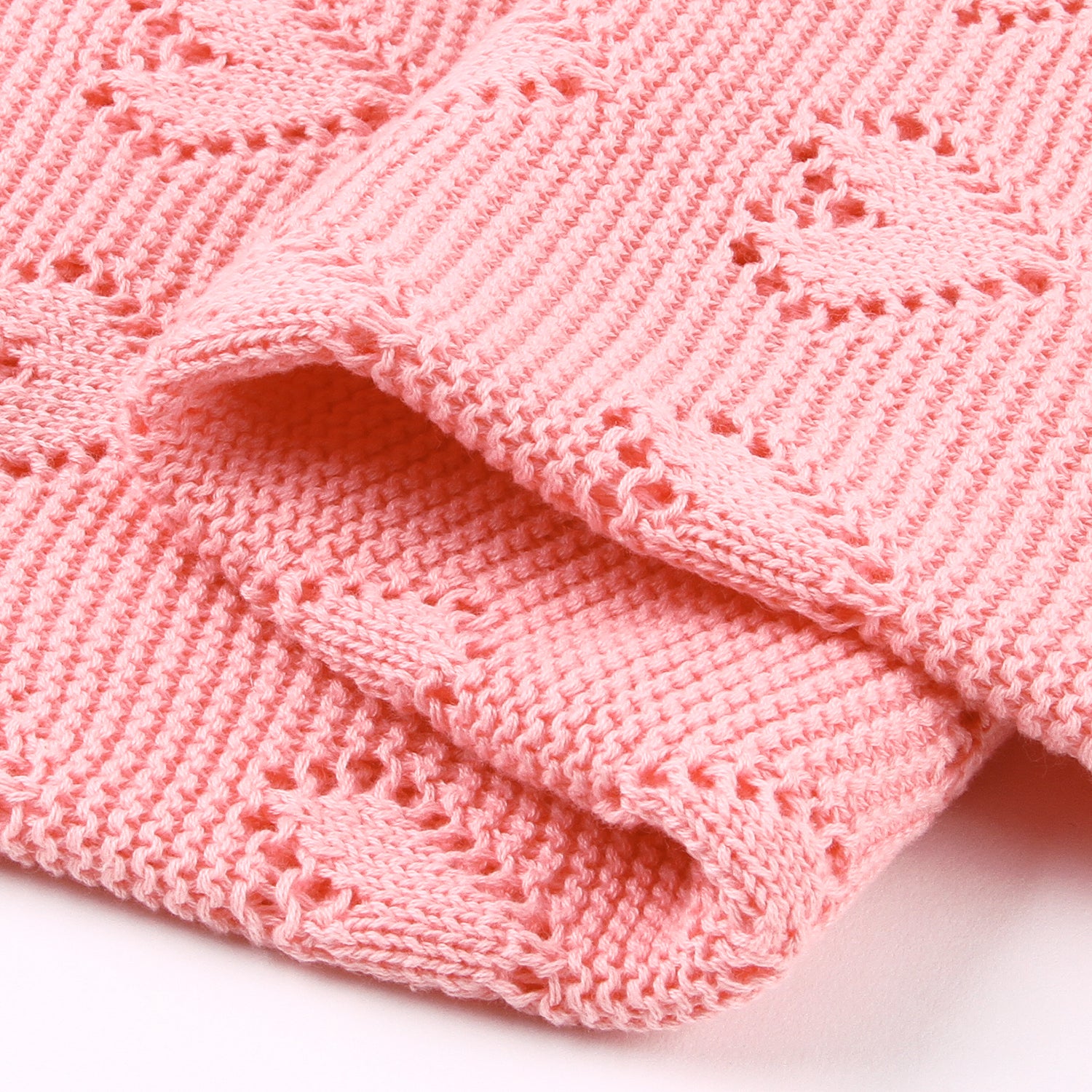 Baby Blanket Knitting Love Hollow Hug Blanket Baby Windproof Cover Quilt Baby Wholesale Clothing