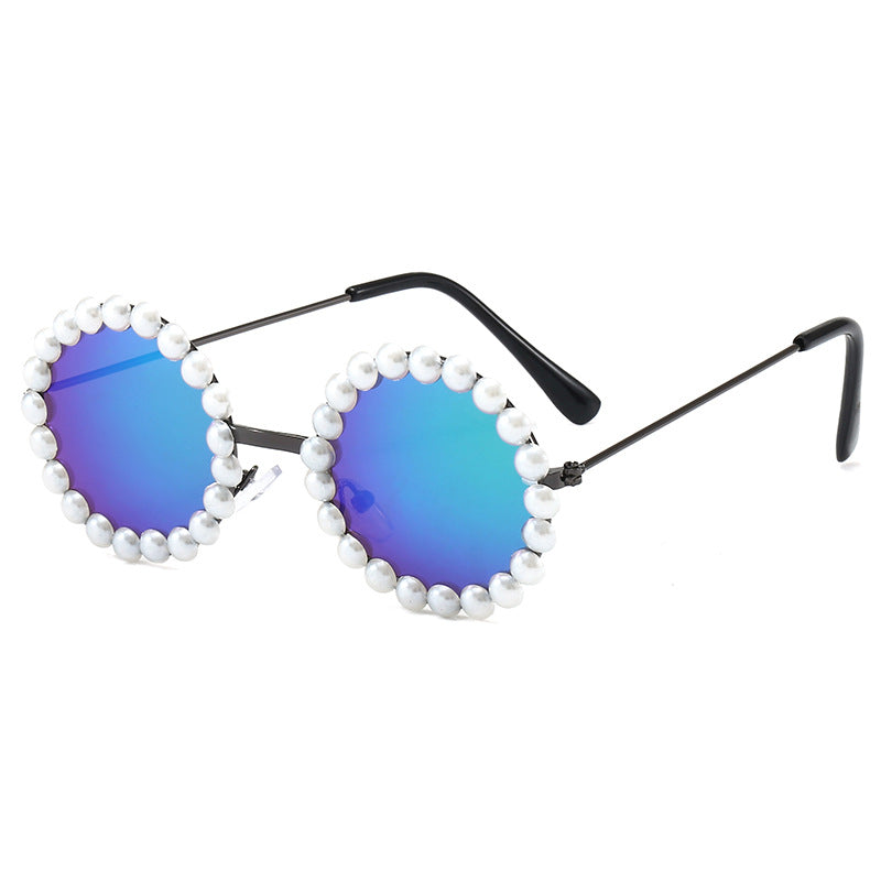 2PCS Pearl Children's Sunglasses Accessories Wholesale