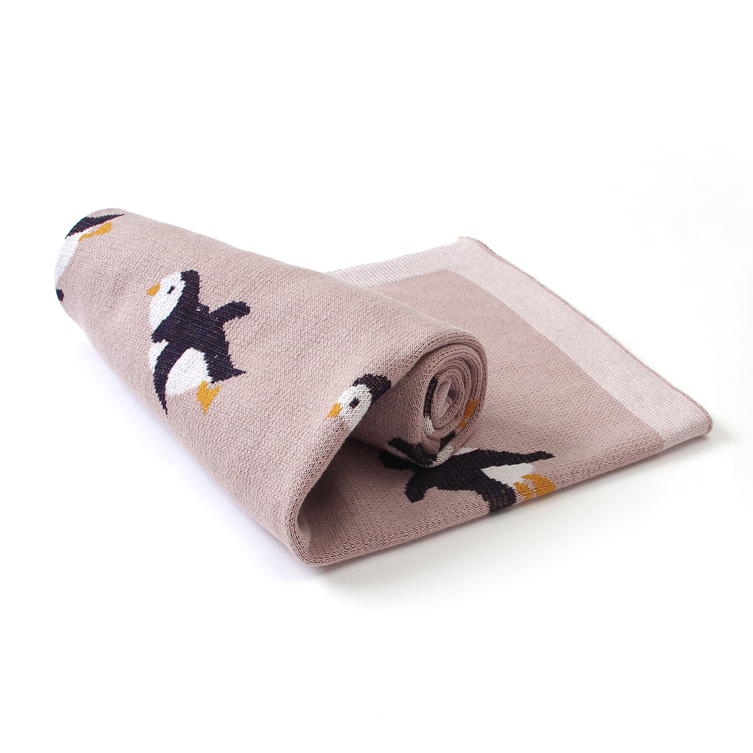 Baby Knitted Penguin Carpet Blanket Baby Stroller Cover Quilt Baby Wholesale Clothing