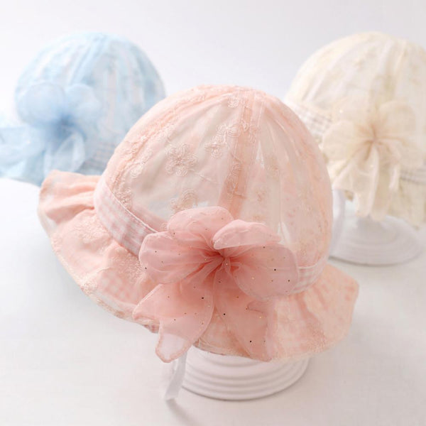 Baby Hat Spring And Summer Thin Princess Sunhat Childrens Accessories Wholesale
