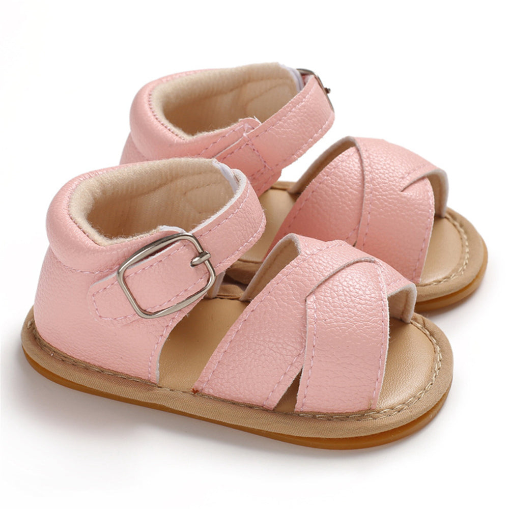 Baby Buckle Non-Slip Open Toe Sandals Children Shoes Wholesale