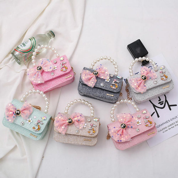 Children's One-shoulder Princess Girls Cute Bags Children's Bags Wholesale