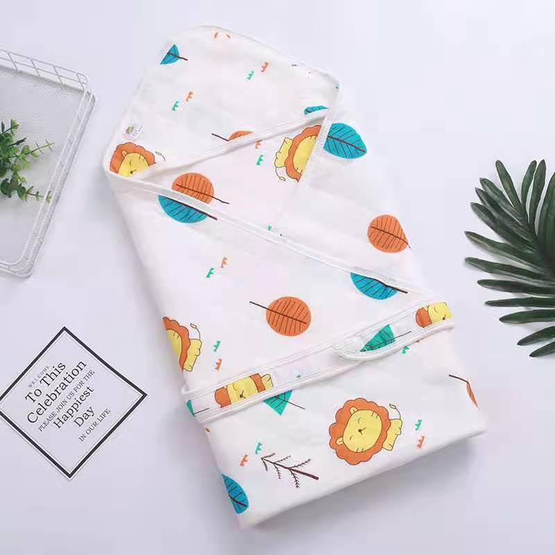 Newborn Baby Quilt Spring Autumn Winter Baby Swaddle Cover Quilt Three-layer Warm Quilt Baby Accessories Wholesale