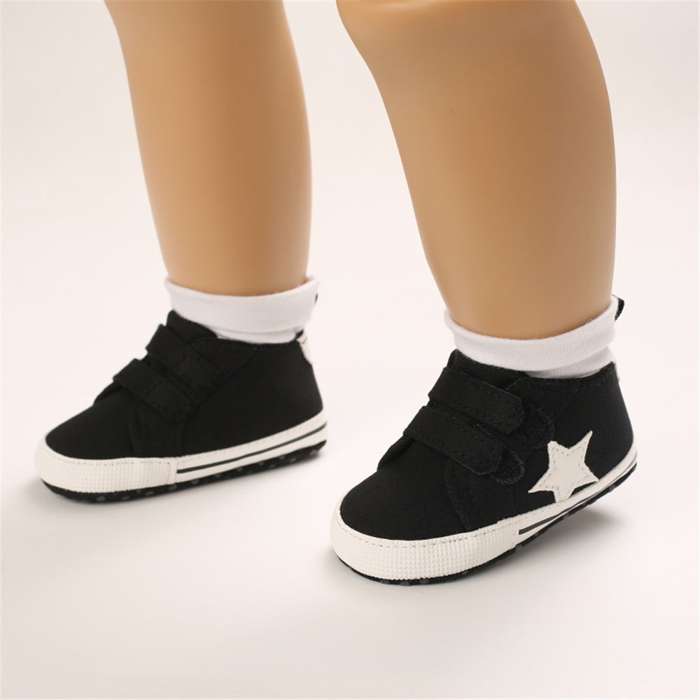 Baby Unisex Star Magic Tape Shoes Wholesale Child Shoes