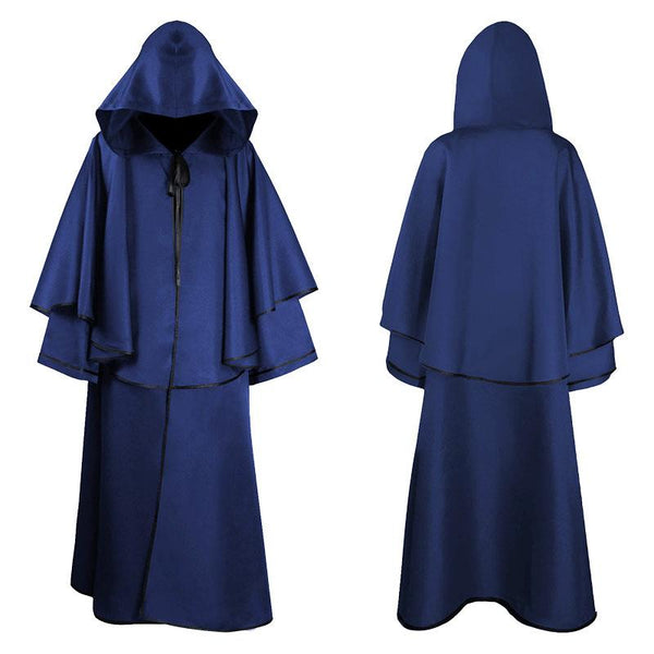 Medieval Cape Halloween Hooded Robe Cape Wizard Reaper Cosplay Costume Bulk Childrens Clothing Suppliers