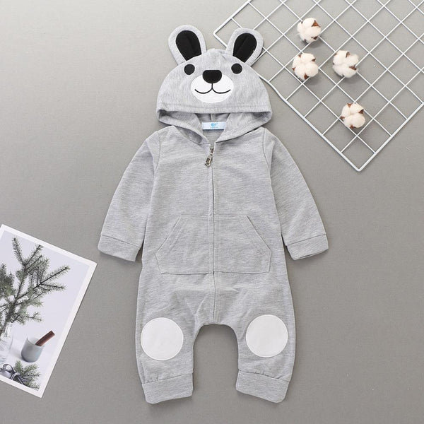 Unisex Little Bear Hooded Hoodie Baby Wholesale Clothes