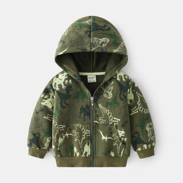 Toddler Boy Spring Camouflage Jacket Wholesale Boy Clothing