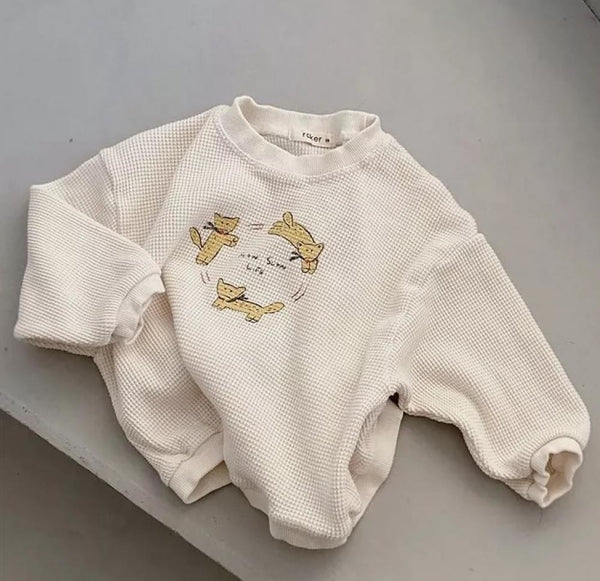 Children's Printed Sweatshirt Spring Autumn Sweater Wholesale Baby Clothes