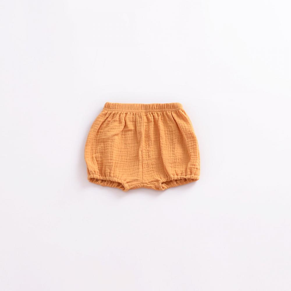 0~3Y Ins Hot Baby Bread Pants Children Boys And Girls Cotton And Linen Shorts Infant Bloomers Wholesale Baby Clothes