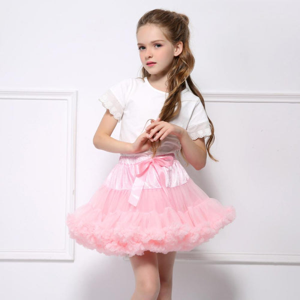 Baby Girls Christmas Tutu Dress Solid Color Skirt For Girls 6-18m Babywear Wholesale