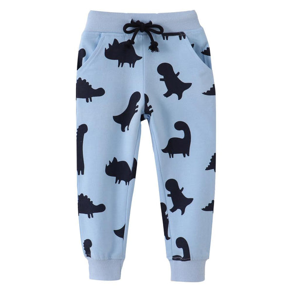 Boys Dinosaur Printed Pants Set Wholesale Toddler Boy Clothes
