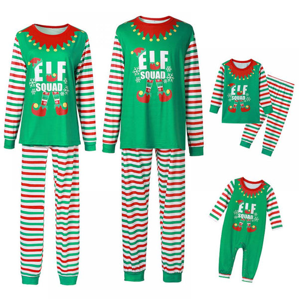 Autumn and Winter Christmas Pajamas Parent-child Wear Wholesale