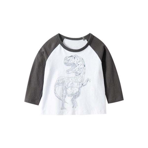 Autumn Children's Long Sleeve Top Boy T-Shirt Wholesale Boy Clothing