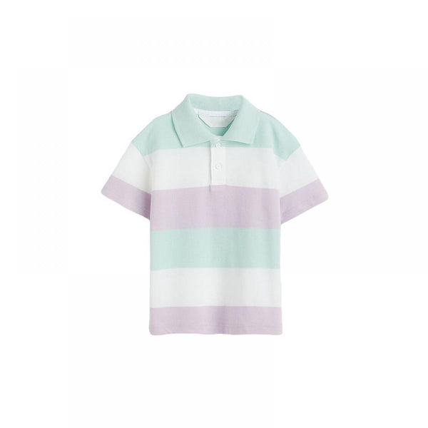 Summer POLO Shirt Short Sleeve Striped Cotton Boy's T-shirt Wholesale