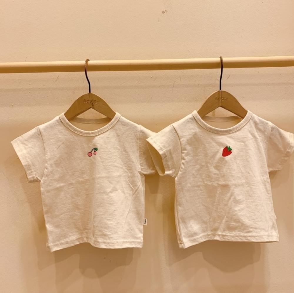 Baby Fruit T-Shirt Baby Summer Clothes Baby Cotton Pullover Boys And Girls Baby T-Shirt Wholesale Baby Clothes