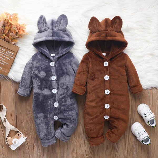 Baby Hooded Autumn Romper Wholesale Baby Children Clothes