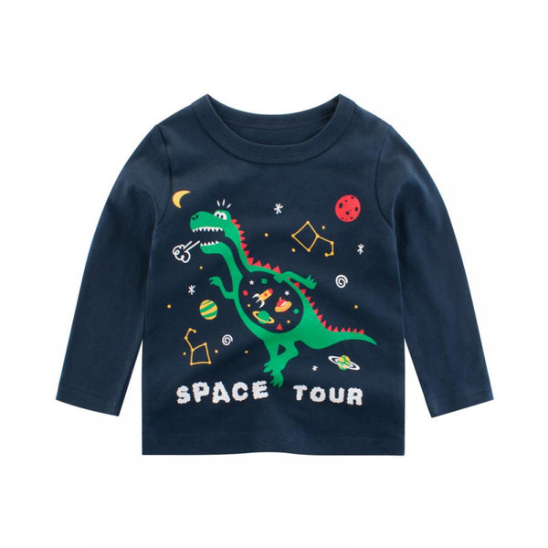 Children's Clothing Spring Autumn Boy Long Sleeve T-Shirt Wholesale