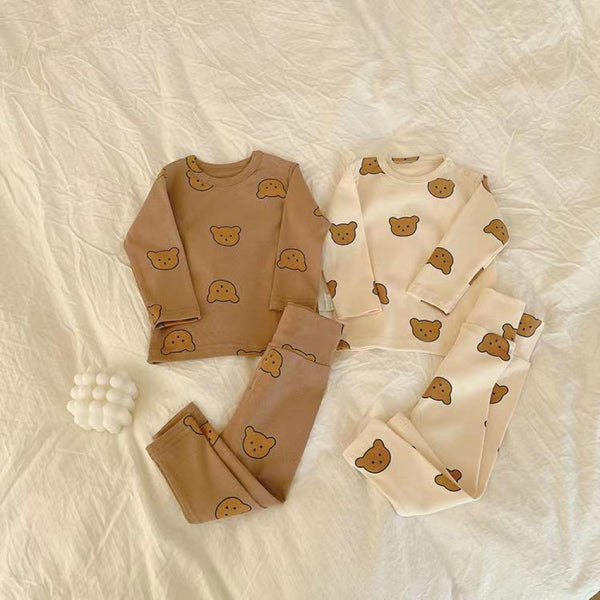 Infant Underwear Set Autumn And Winter Baby Pajamas Two-piece Set Wholesale Baby Clothes