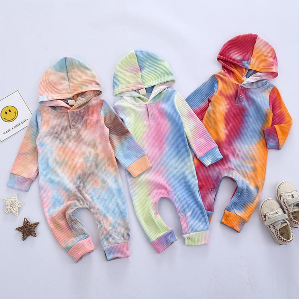 Autumn Baby Hooded Romper Wholesale Baby Children Clothes