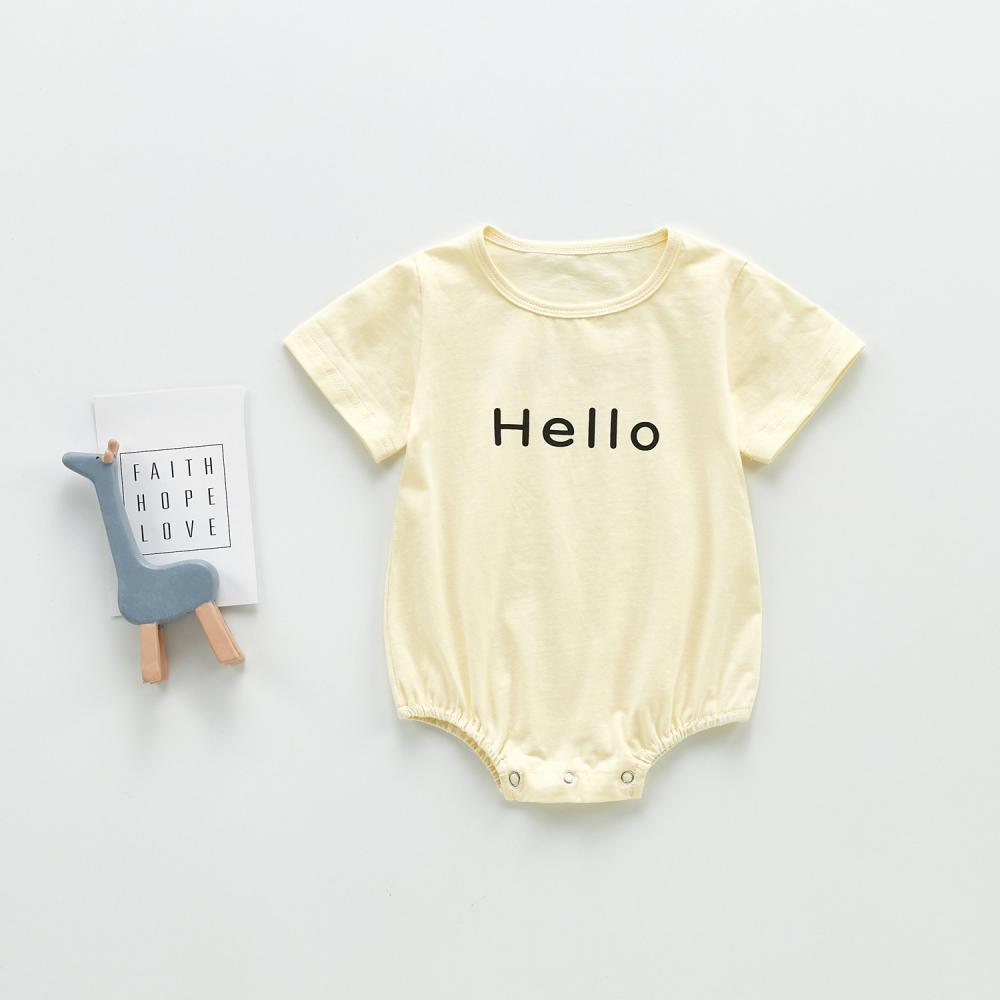 Newborn Baby Letter Printed Romper Baby Clothing Cheap Wholesale