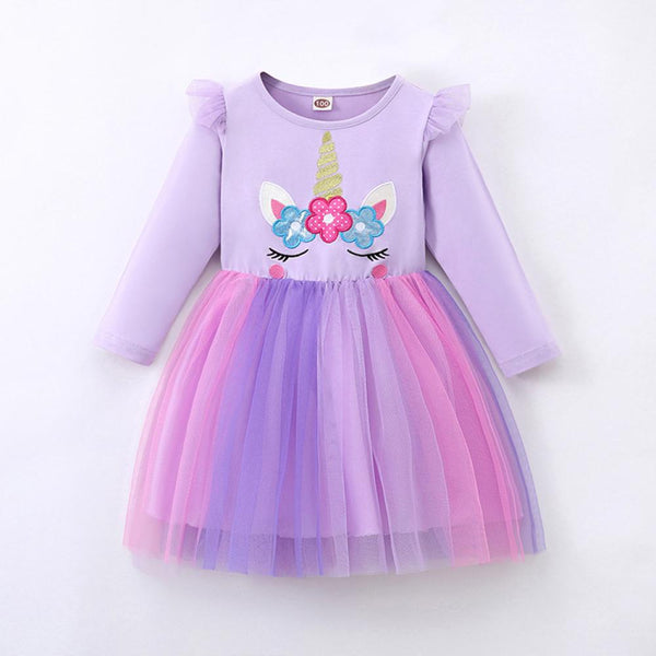 Toddler Girls Mesh Dress Wholesale Girls Clothes
