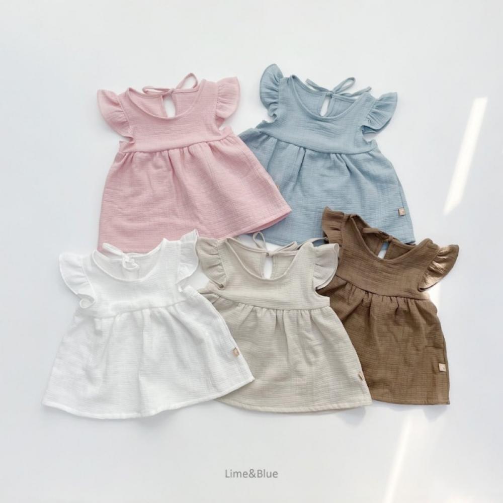 Baby Girls Two-piece Set Summer New Cute Sweet Flying-sleeved Candy Color Short-sleeved And Shorts Suit Wholesale Baby Clothes