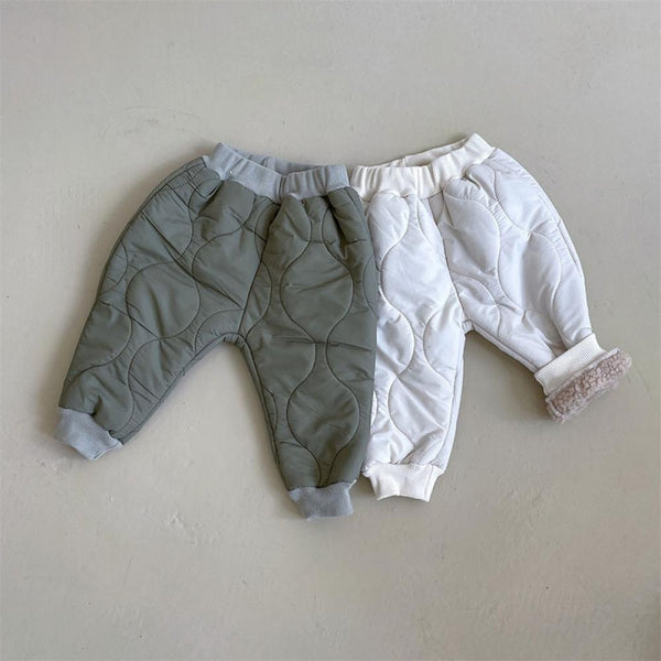Baby Thicken Sherpa Warm Pants Wholesale Baby Clothes