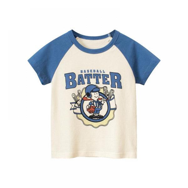 Summer Children's Short Sleeve T-shirt Boys' Bottoming Shirt Baby Clothes Wholesale