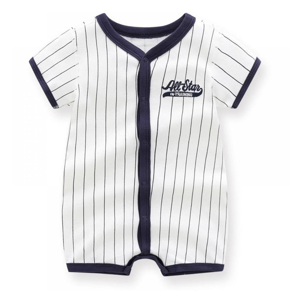 Children's Clothing Baby Clothes Baby Clothes Boy Baby Baby Short-Sleeved One-Piece Clothes Summer Clothes Baby Accessories Wholesale