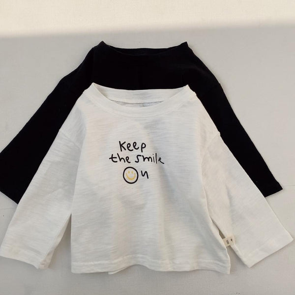 Baby Letter T-shirt Spring and Autumn Cotton Sweater Boys And Girls Clothes Wholesale