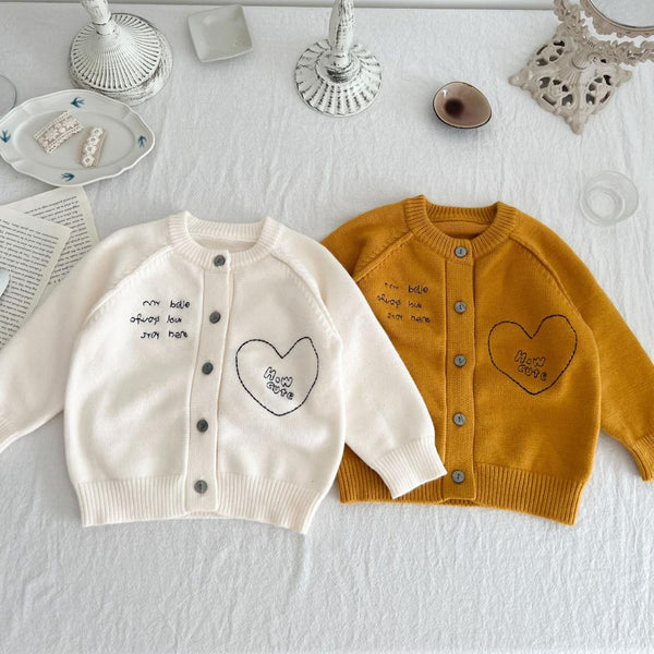 Newborn Baby Autumn Knit Cardigan Wholesale Baby Clothes