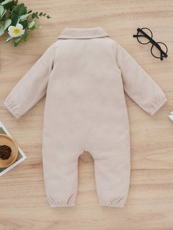 Baby Corduroy Beam Long Sleeve Trousers Jumpsuit Wholesale Baby Clothes