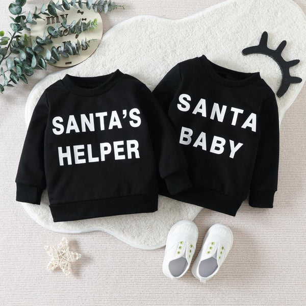 Children's Christmas Sweatshirts For Boys and Girls Wholesale Baby Children Clothes