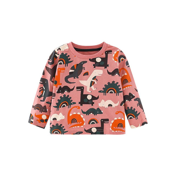 Autumn Children's Long-sleeved T-shirt Boy Top Wholesale Boy Clothing