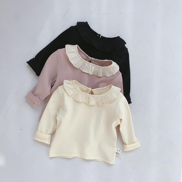 Baby Girls Spring and Autumn Bottoming Shirts Girls Top Wholesale
