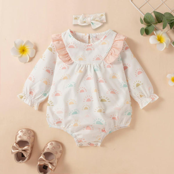 Baby Onesie Long Sleeve Spring And Autumn Cotton Romper Baby Clothes Wholesale