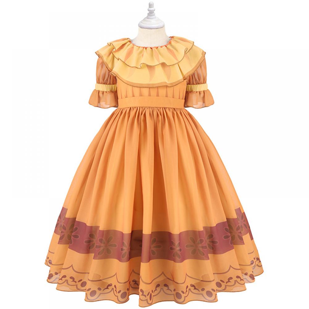 Girls Performance Dress Encanto Cosplay Wholesale Little Girl Clothing