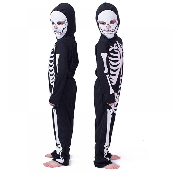 Halloween Children's Cosplay Skeleton Ghost Clothes Wholesale