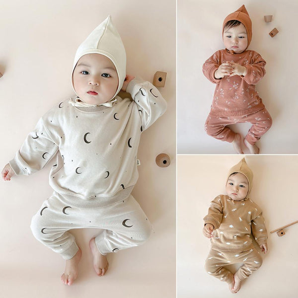 Autumn Baby New Loose Casual Sweater Suit Wholesale Baby Clothes