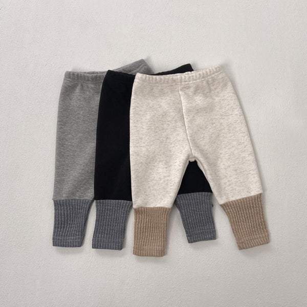 Winter Unisex Baby Warm Thicken Brushed Trousers Wholesale Baby Clothes