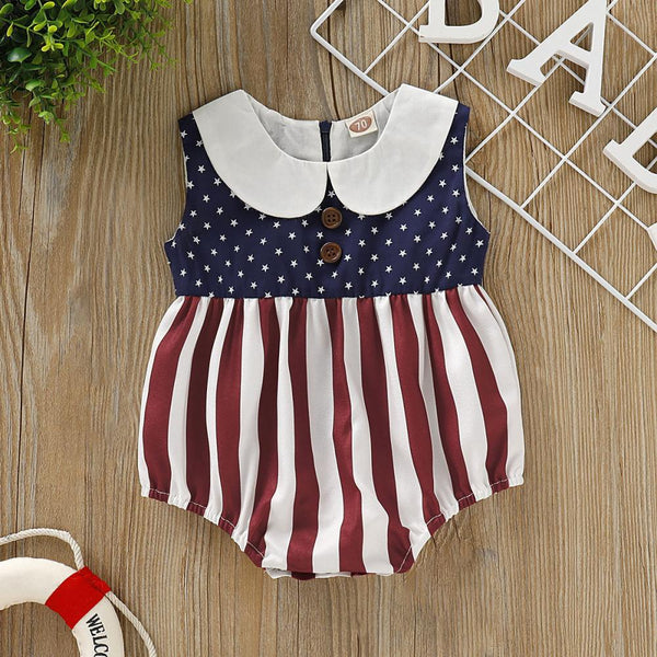 Baby Independence Day Romper Wholesale