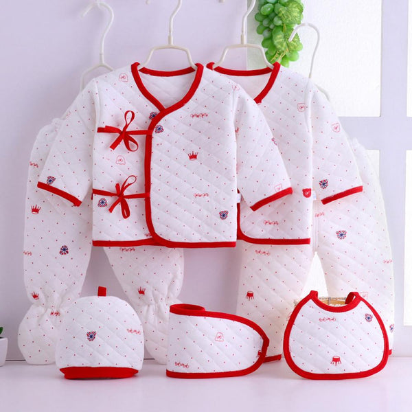 Newborn Clothes Pure Cotton Spring Autumn Winter 7-piece Suit Gift Box Baby Suppliers Wholesale