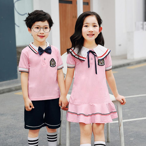Children's Summer School Uniform Wholesale Baby Children Clothes