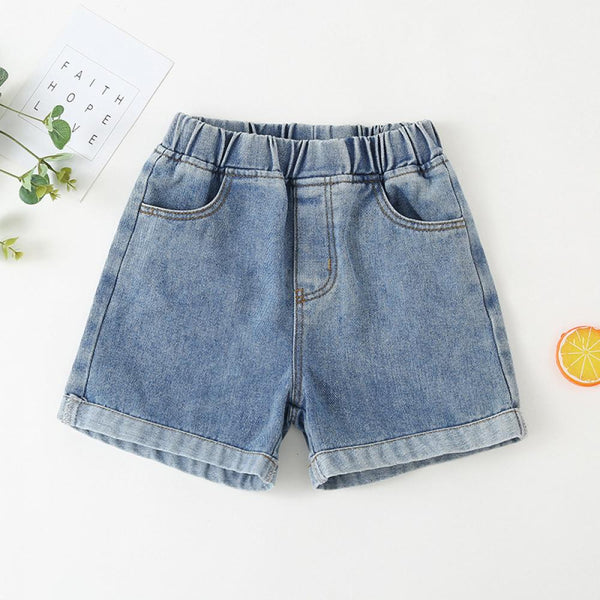Toddler Girls Denim Shorts Wholesale