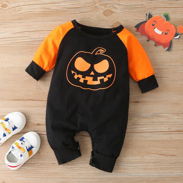 Autumn Winter Baby Halloween Long Sleeve Romper Wholesale Baby Clothes